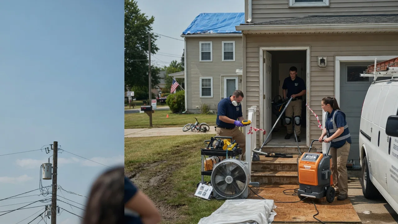 Water Damage Repair in Custar, OH near me